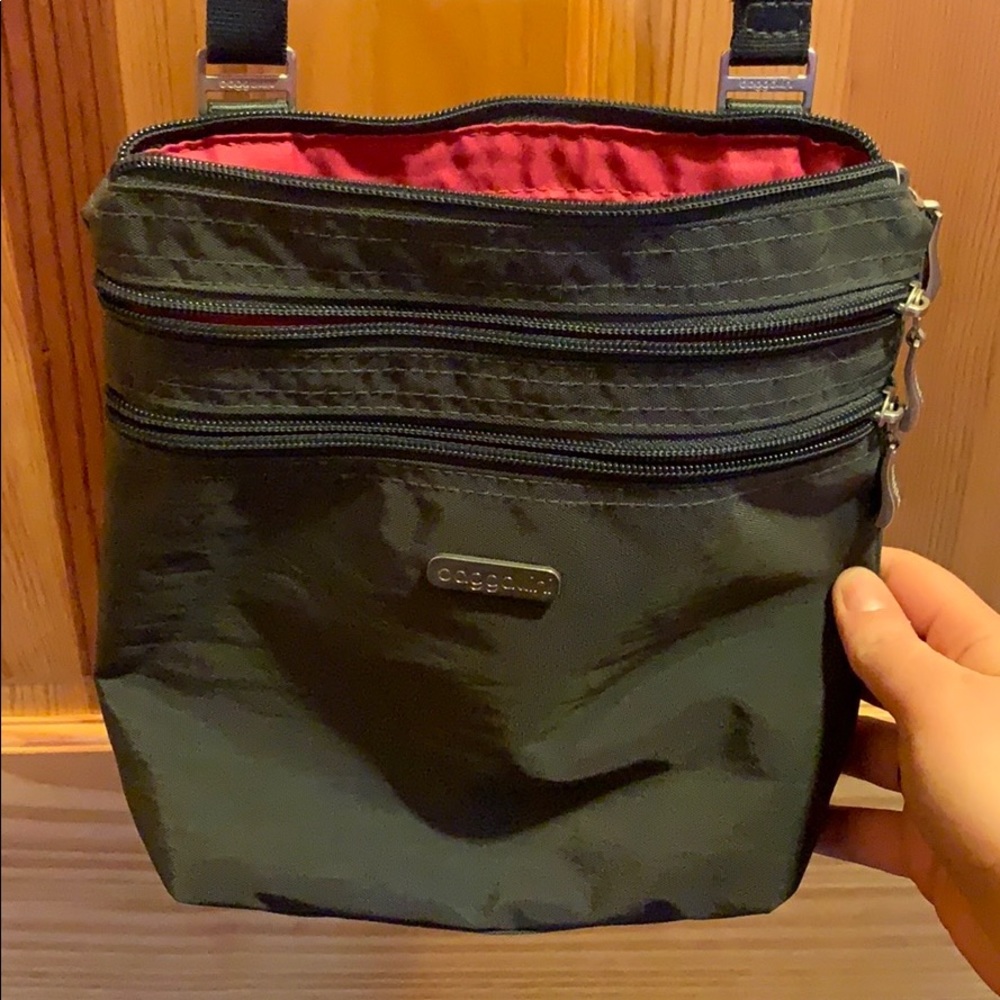 Grey Crossbody Baggallini Purse